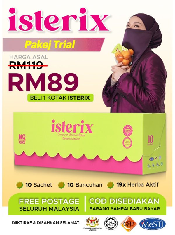 TRIAL (1 KOTAK ISTERIX)